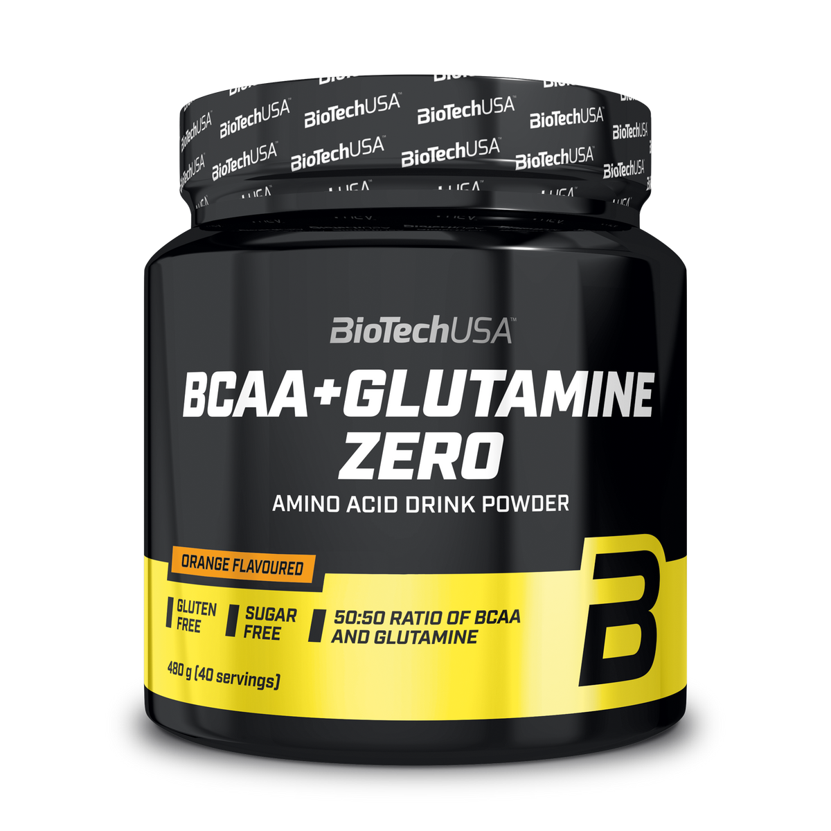 BCAA+Glutamine Zero 480g Sinaasappel