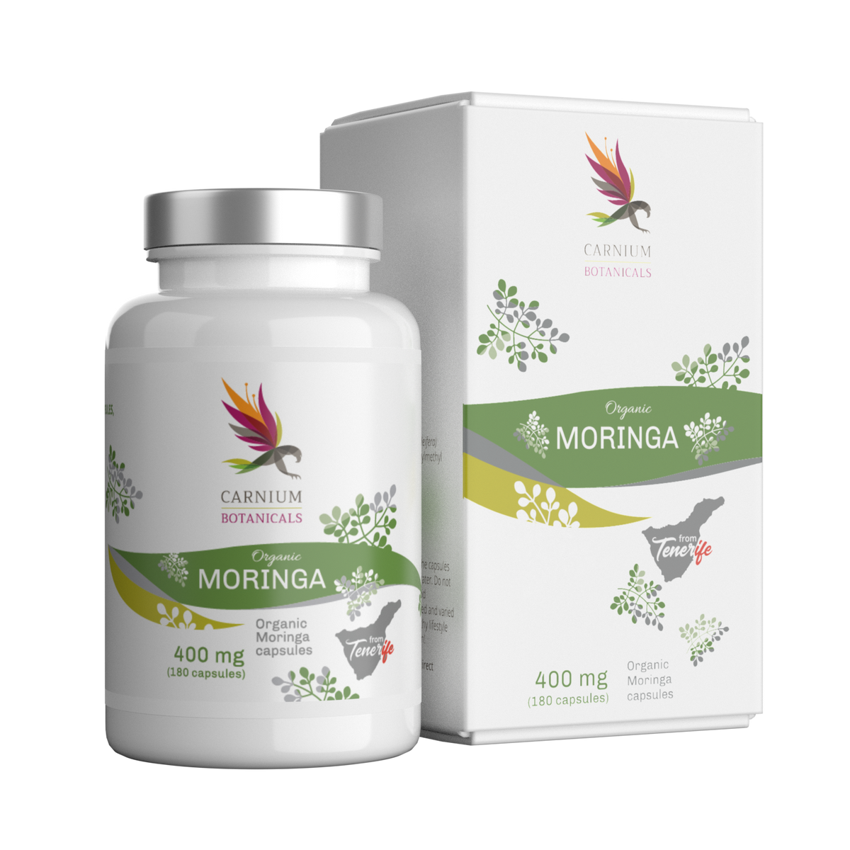 Organic Moringa 180 caps