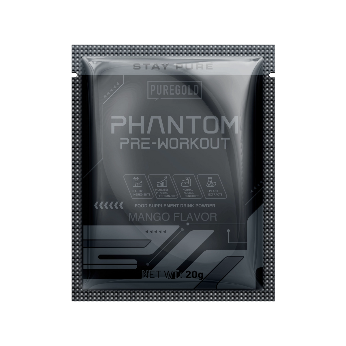 Phantom Pre-Workout Mango 20g sachet