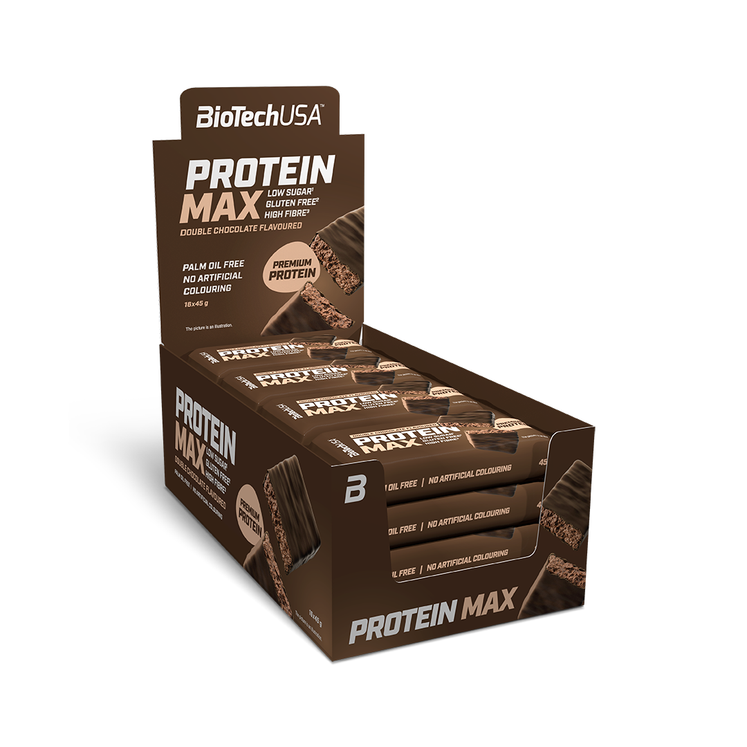 Protein Max Bar 45g Dubbele Chocolade