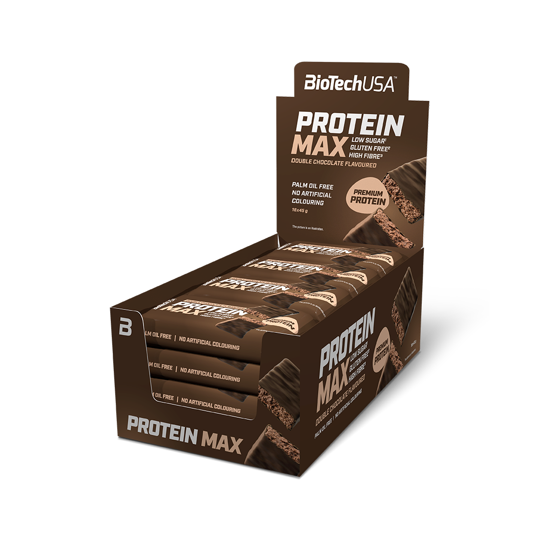 Protein Max Bar 45g Dubbele Chocolade