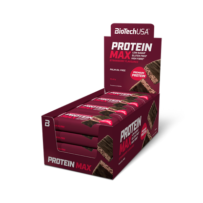 Protein Max Bar 45g Aardbei