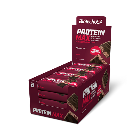 Protein Max Bar 45g Aardbei
