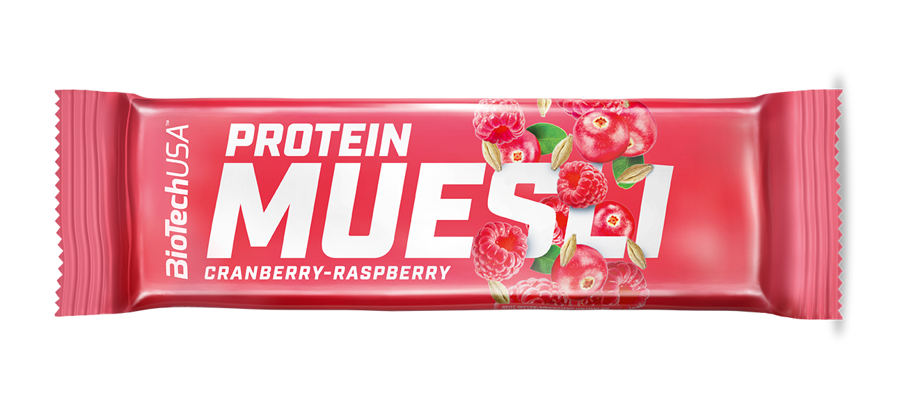 Protein Muesli Bar 30g Cranberry-Framboos