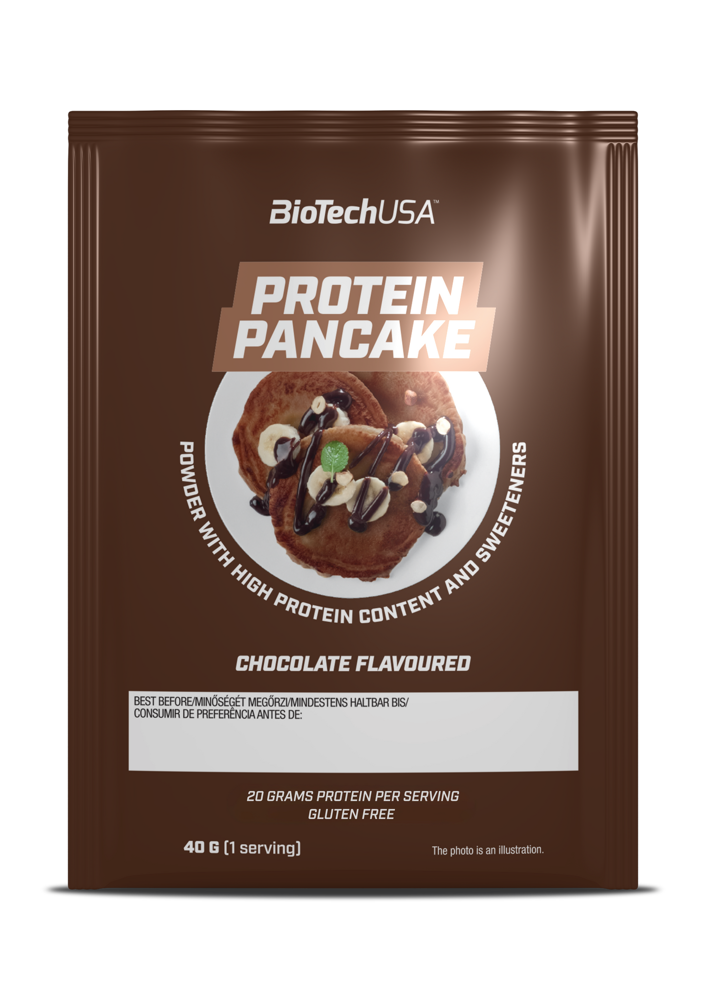 Protein Pancake Mix 40g Chocolade