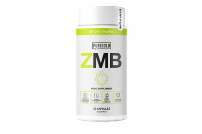 Pure Gold ZMB – magnesium, zink & vitamine B6 - 60 capsules