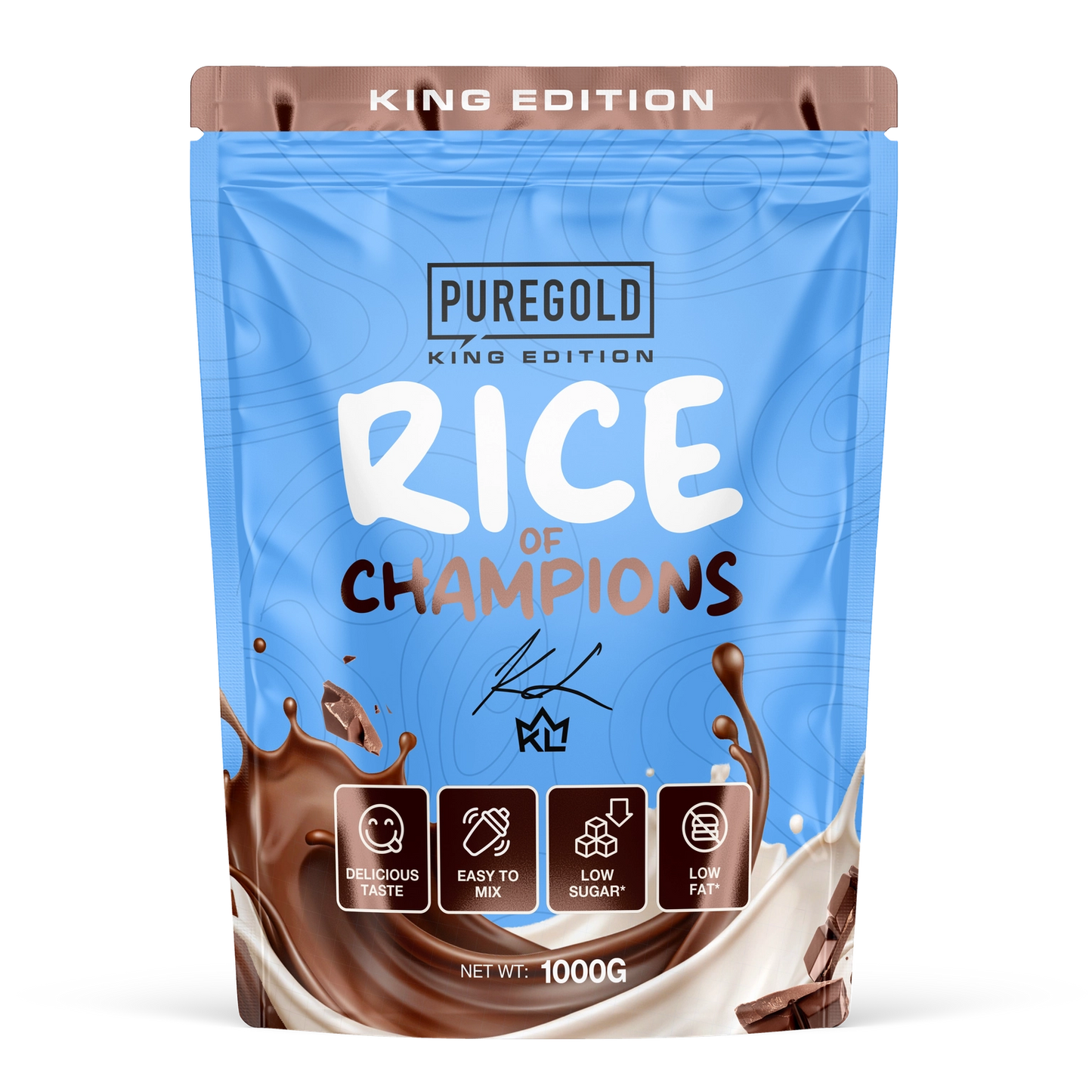 KING Rice Cream Milk Chocolate 1000g