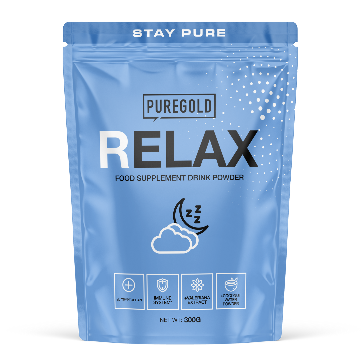 PureGold Relax Forest Fruit – 300 g, collageen + inuline + magnesium + vitamine D