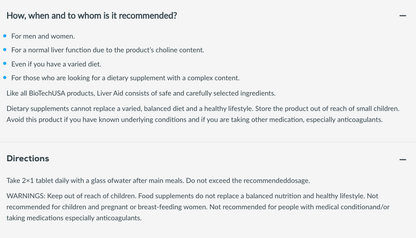Liver Aid - 60 tablets
