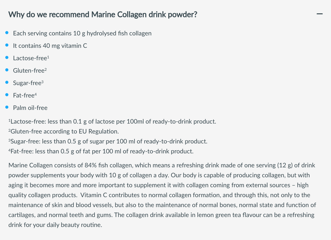 Marine Collagen 240g Citroen-Groene Thee