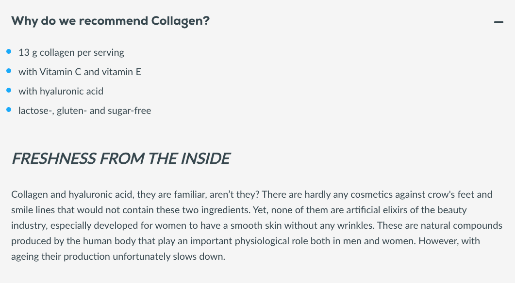 Collagen 300g Limonade
