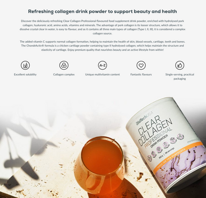 Clear Collagen Professional Sachet 25g Perzik IJsthee