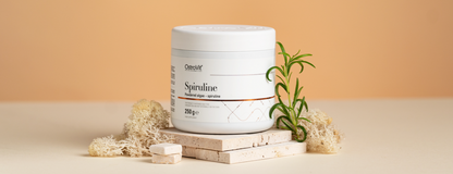 Spirulina – 250 g pulver, 125 portioner, 100% spirulina | OstroVit