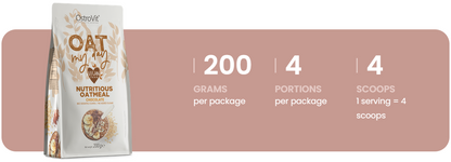 Oat My Day – 200 g - Chocolade, Rijk aan vezels | OstroVit