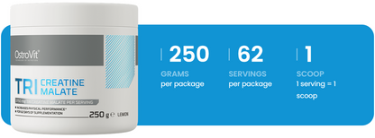 Kreatinmalat – 250 g, Zitrone | OstroVit