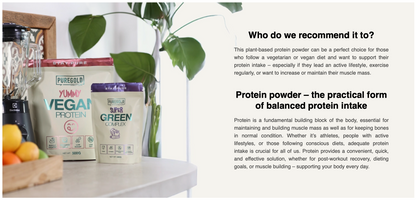 Yummy Vegan Protein Pistache – 500 g, 19 g eiwit per portie vegan