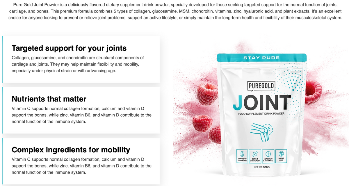 Joint Support Raspberry 300g