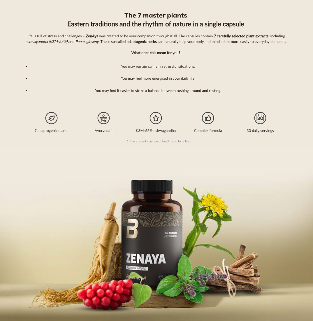 ZenAya - 60 capsules