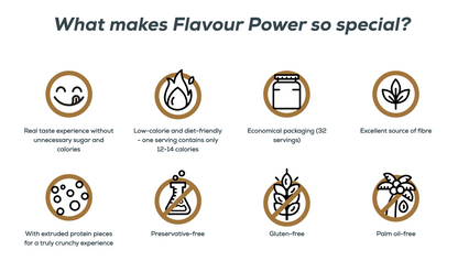 Flavour Power 160g Chocolade