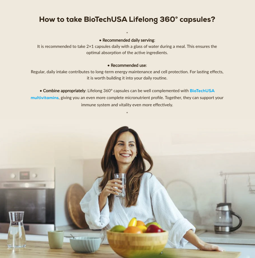 Lifelong 360° - 60 capsules