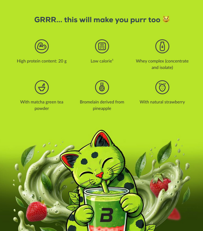 100% Pure Whey 900g Strawberry Matcha Latte (Limited Edition)