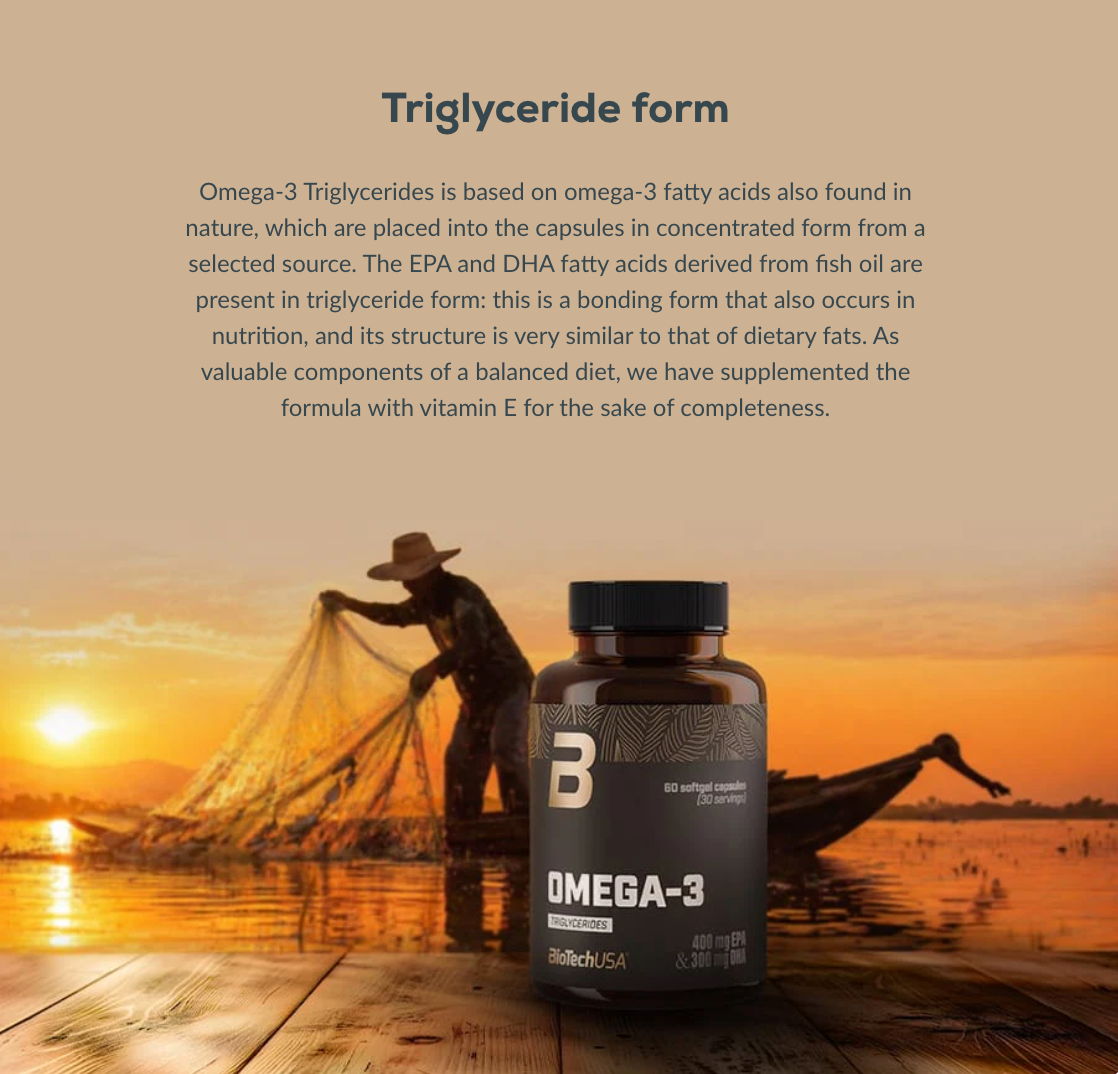 Omega-3 Triglyceriden 60 softgels