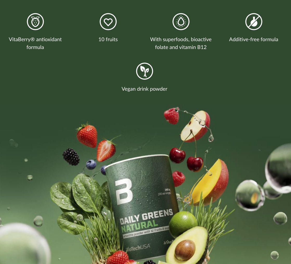 Daily Greens Natural 390g