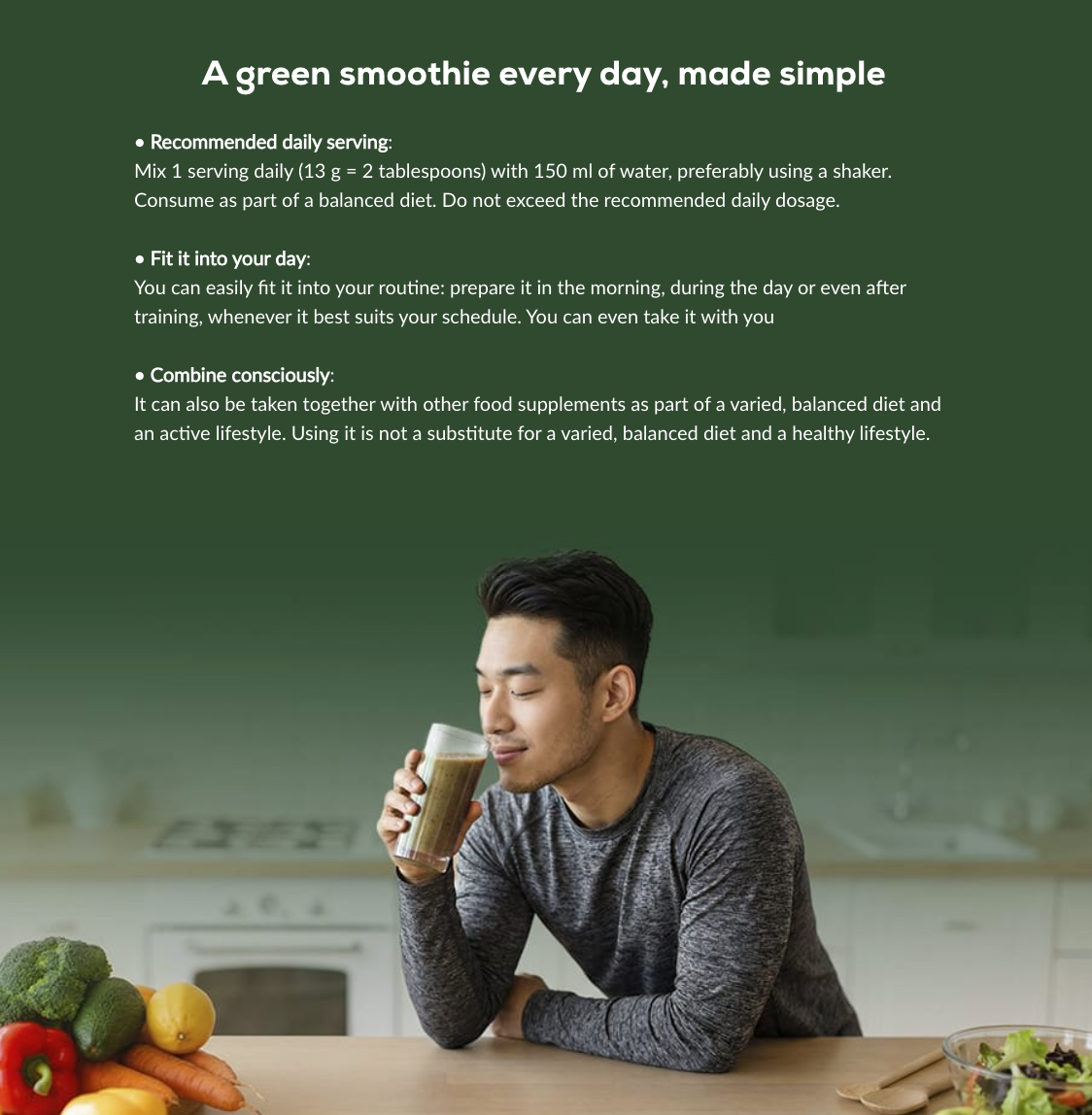 Daily Greens Natural 390g