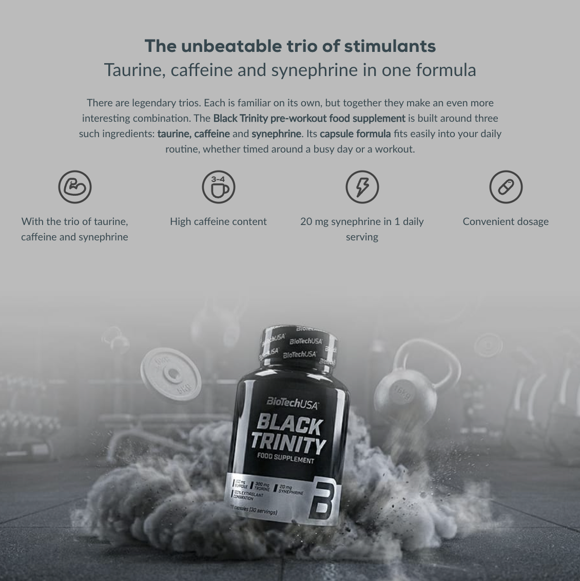 Black Trinity 120 capsules