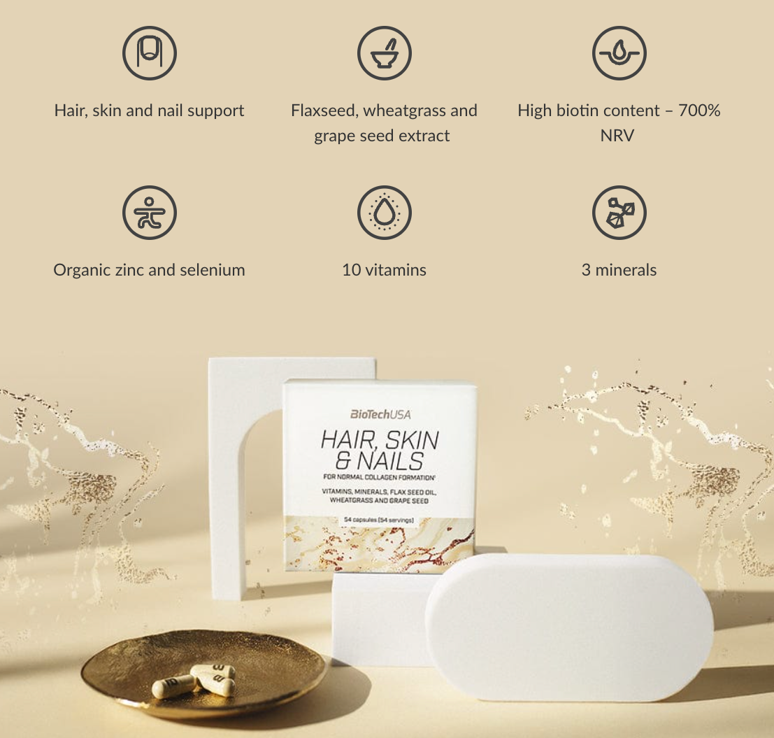 Hair, Skin & Nails 54 caps