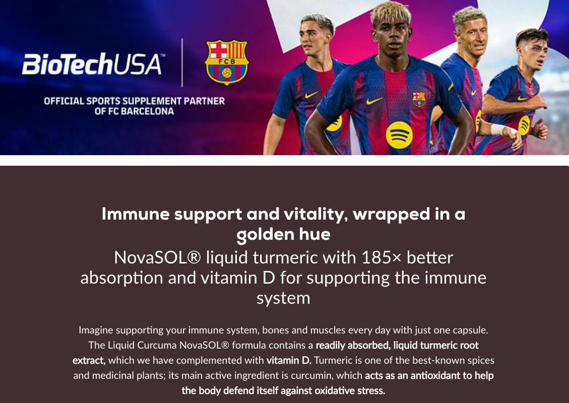 Liquid Curcuma - 30 capsules