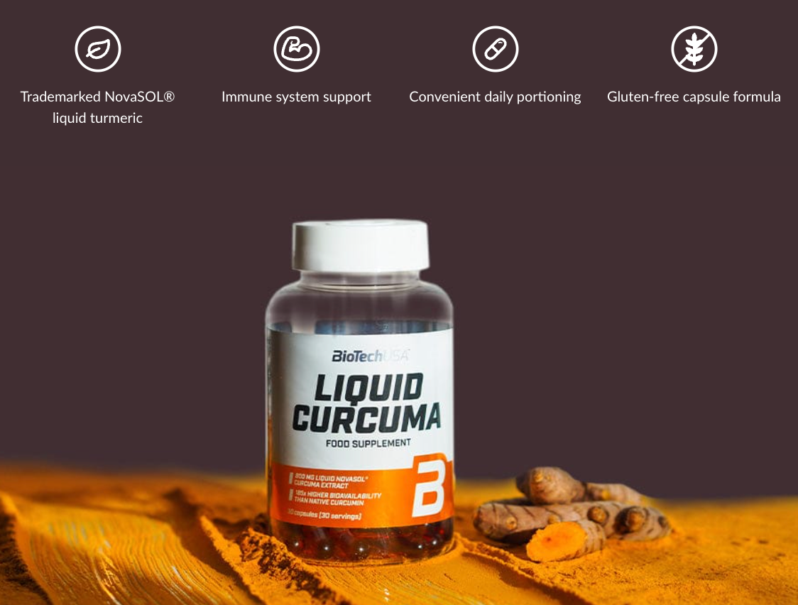 Liquid Curcuma - 30 capsules