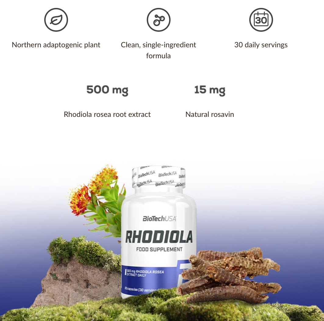 Rhodiola - 60 capsules