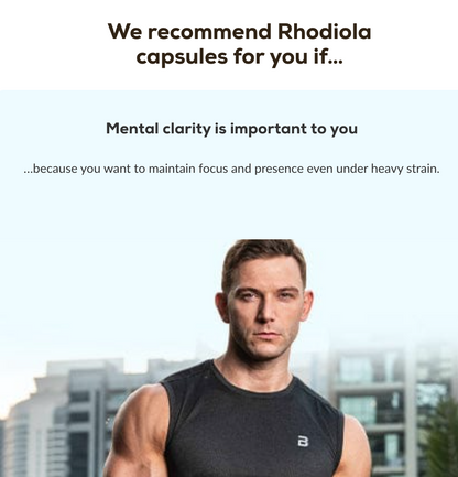 Rhodiola - 60 capsules