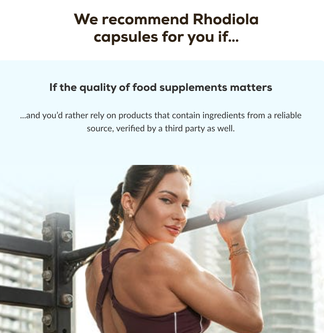 Rhodiola - 60 capsules