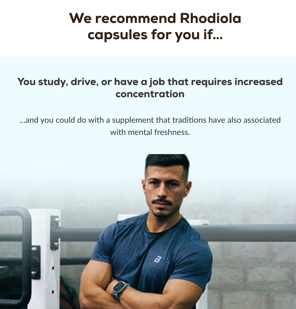 Rhodiola - 60 capsules