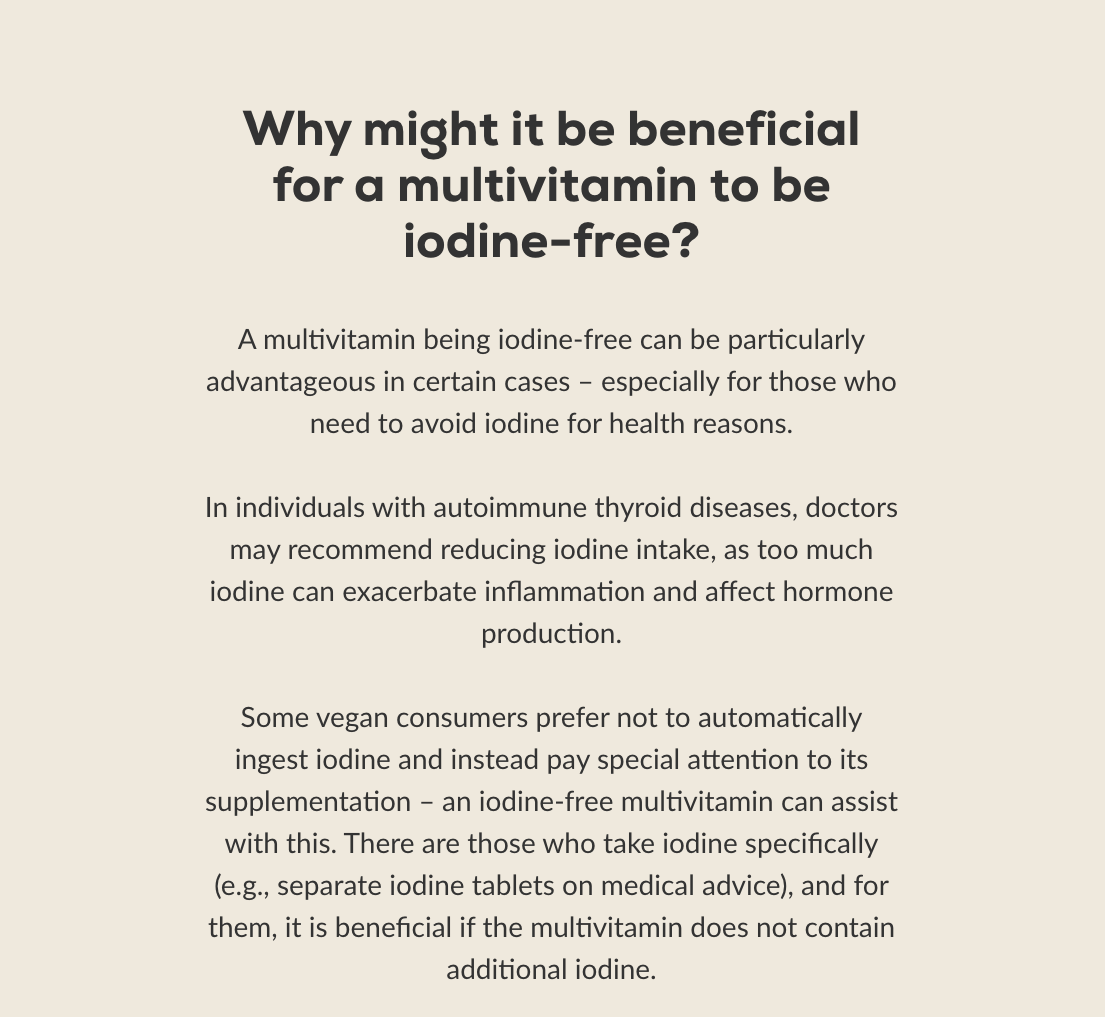 Multivitamin For Women from organic sources - 60 tablets