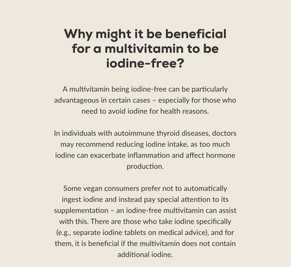 Multivitamin For Women from organic sources - 60 tablets