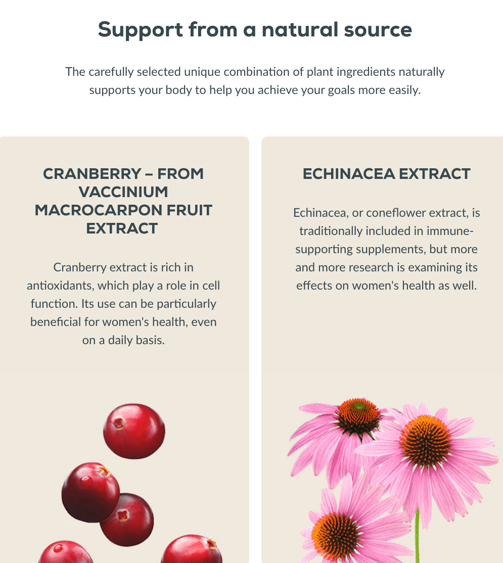 Multivitamin For Women from organic sources - 60 tablets
