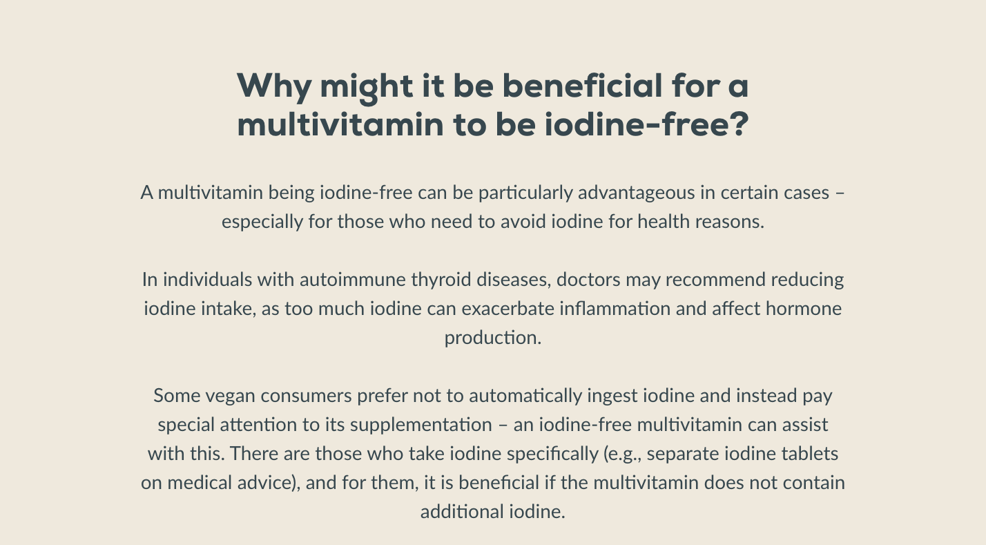 Multivitamin For Men from organic sources - 60 tablets