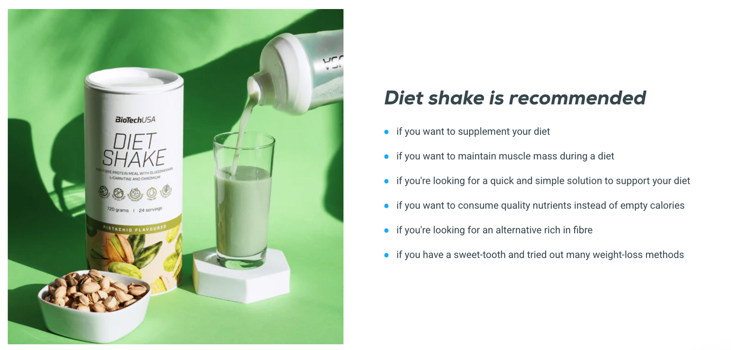 Diet Shake 720g Aardbei
