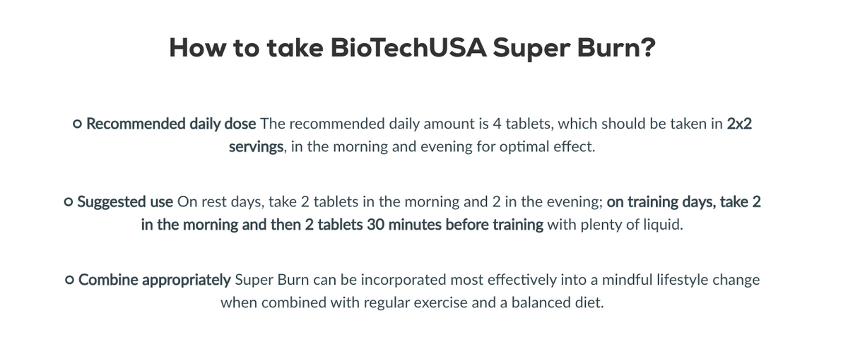 Super Burn - 120 tablets