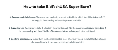 Super Burn - 120 tablets