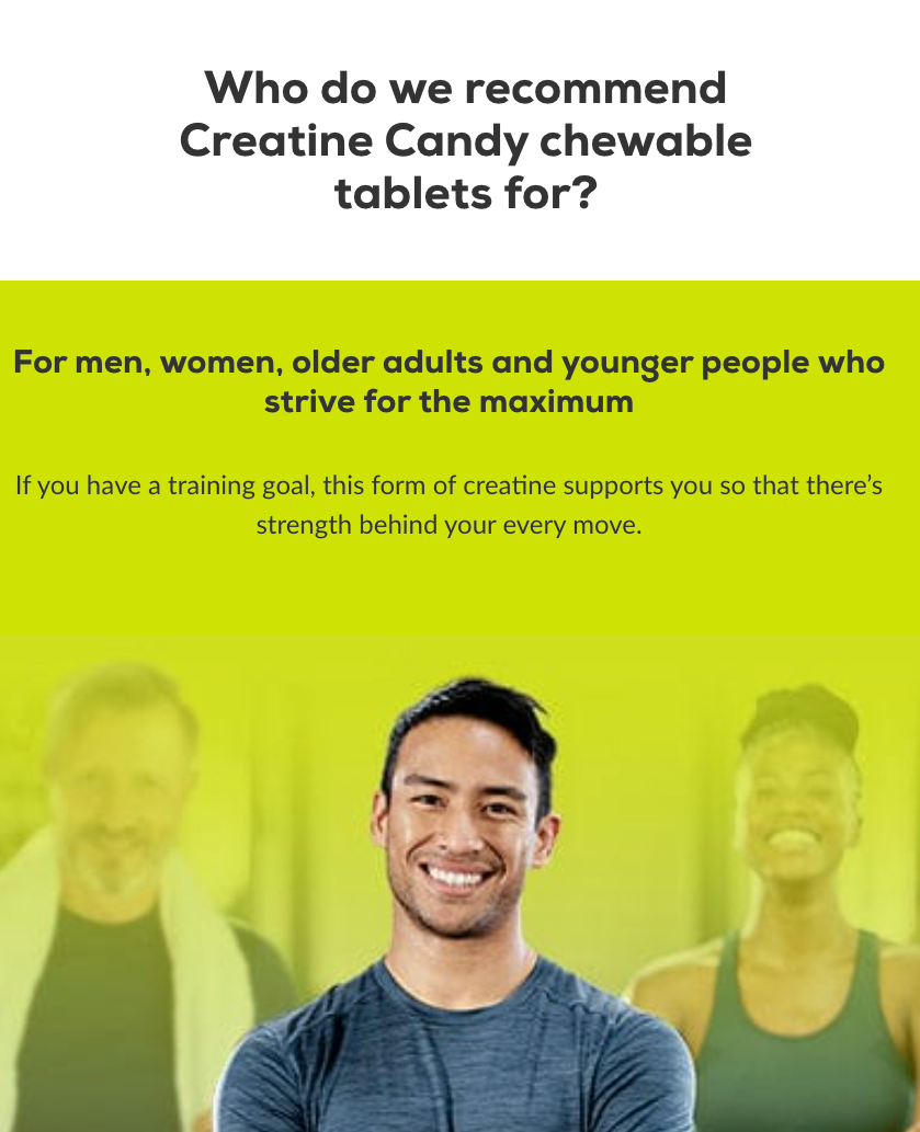 Creatine Candy 240 tbl Red Berry (Aardbei)