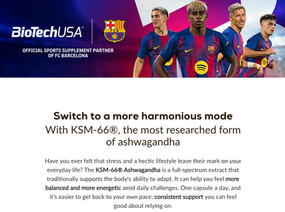Ashwagandha KSM-66 60 capsules
