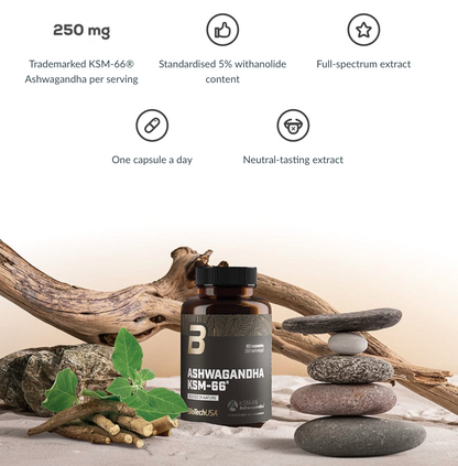 Ashwagandha KSM-66 60 capsules