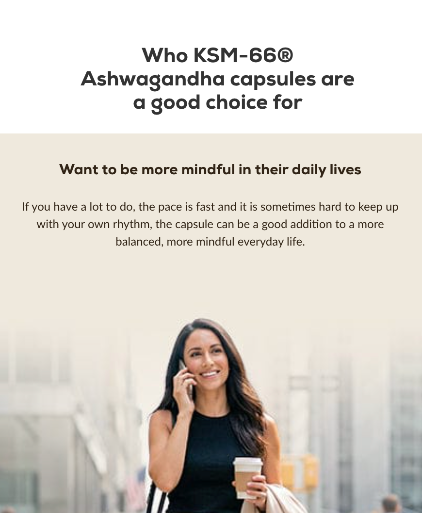 Ashwagandha KSM-66 60 capsules