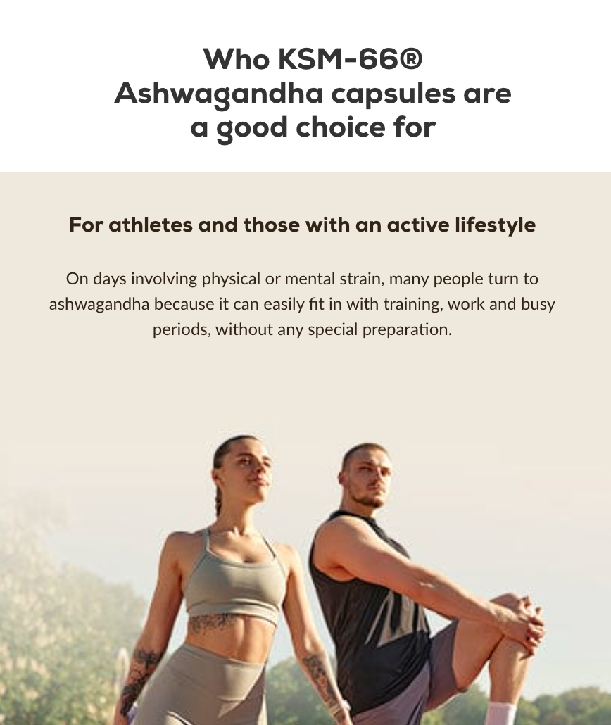 Ashwagandha KSM-66 60 capsules