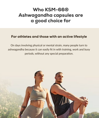 Ashwagandha KSM-66 60 capsules