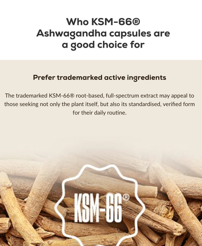 Ashwagandha KSM-66 60 capsules